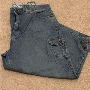 Lee comfort stretch waist capris